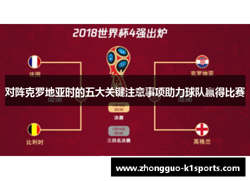 对阵克罗地亚时的五大关键注意事项助力球队赢得比赛 对阵克罗地亚时的五大关键注意事项助力球队赢得比赛