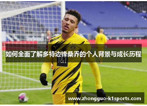 如何全面了解多特边锋桑乔的个人背景与成长历程